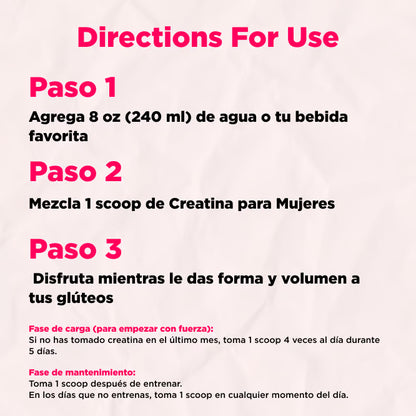 Creatina Monohidratada Para Mujeres