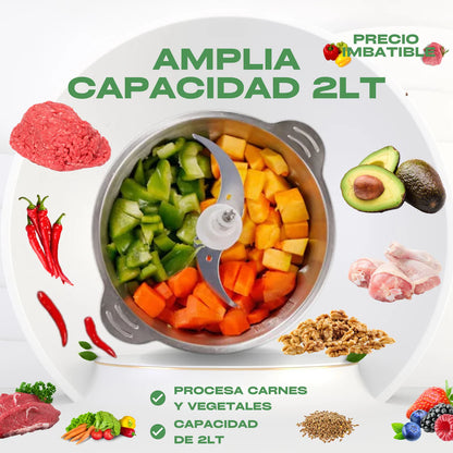 Picadora Electrica Dos Velocidades 2L