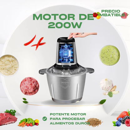 Picadora Electrica Dos Velocidades 2L