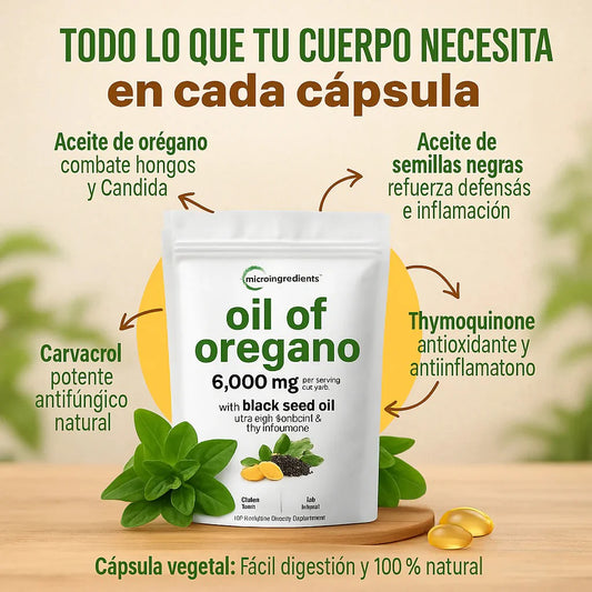 Aceite de Oregano 60 caps