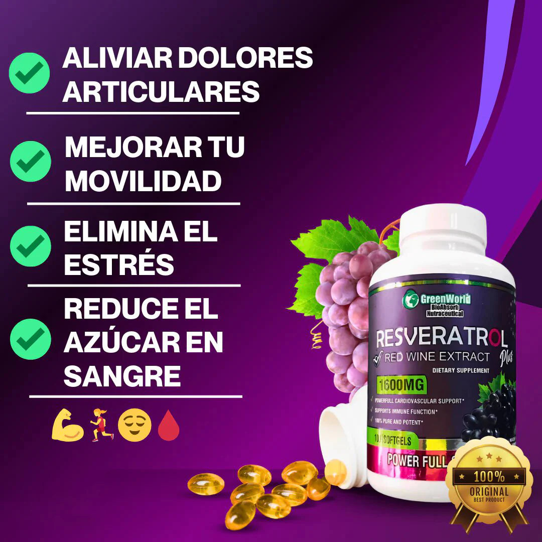 RESVERATROL PLUS 1600mg