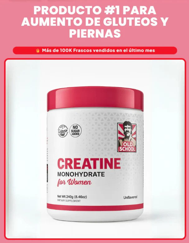 Creatina Monohidratada Para Mujeres