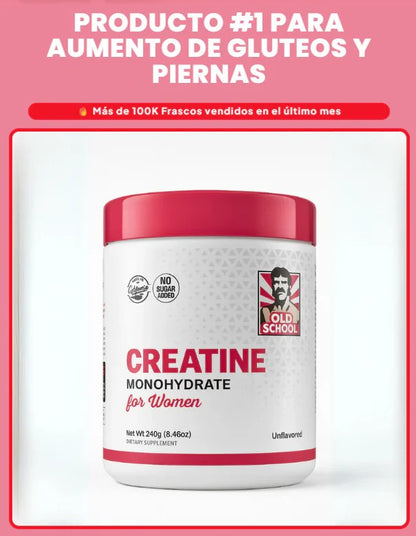 Creatina Monohidratada Para Mujeres